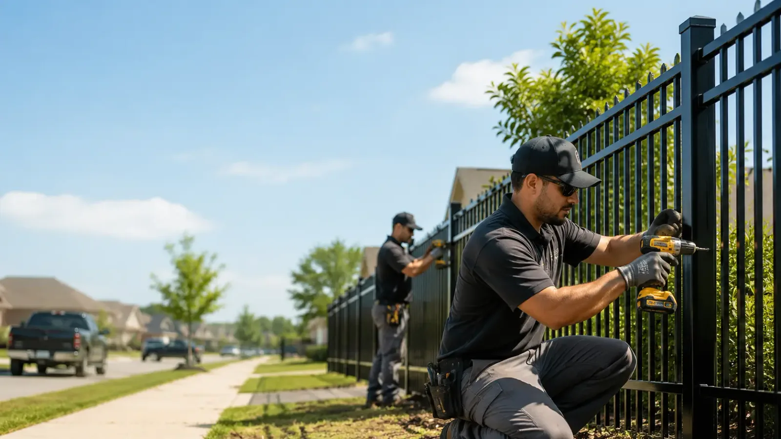 Metal Fence Installation in Hartline, WA